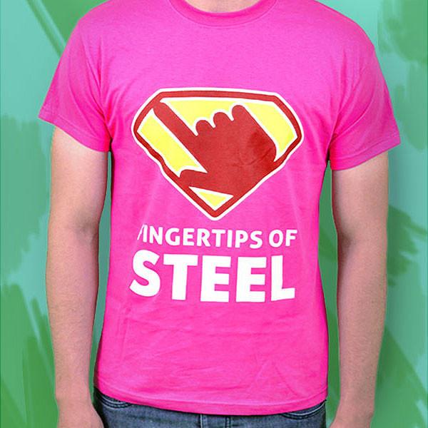 Fingertips of Steel T-Shirts | Diabetes.co.uk