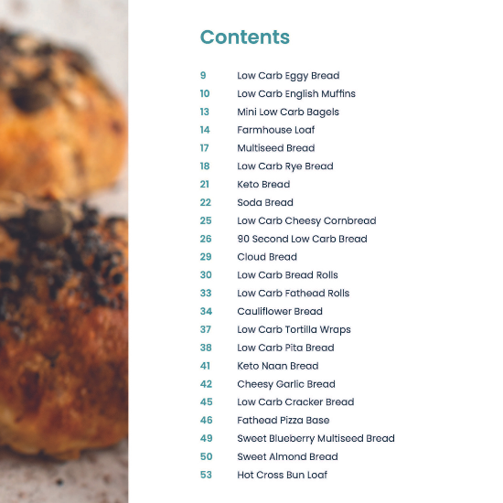 Low Carb Bread Cookbook & Low Carb Kickstarter Bundle