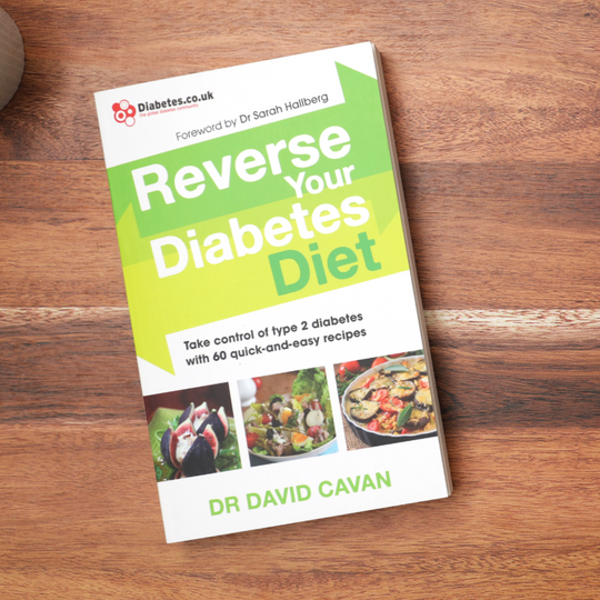 Reverse Your Type 2 Diabetes & Reverse Your Type 2 Diabetes Diet by Dr David Cavan Book Bundle