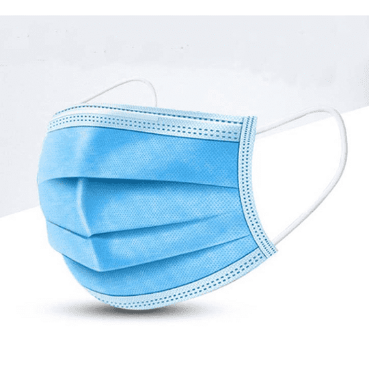 Disposable 3 Ply Protective Face Mask (50 pcs)