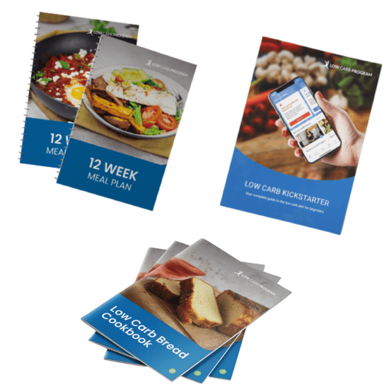 Low Carb Bundle - Kickstarter, Bread Cookbook & 12 Week Meal Plan
