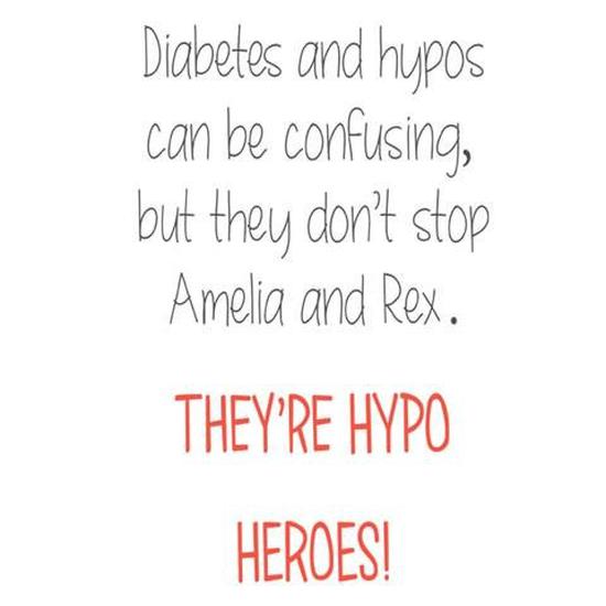 Amelia and Rex: A Guide to Hypoglycemia for Young Children - Diabetes.co.uk