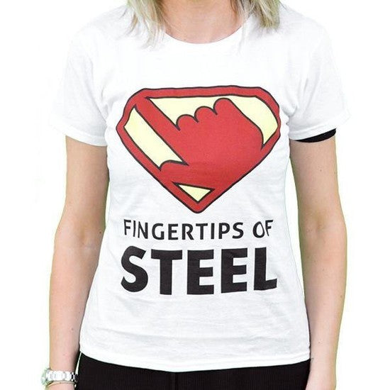 Fingertips of Steel Tee (Female) - Diabetes.co.uk